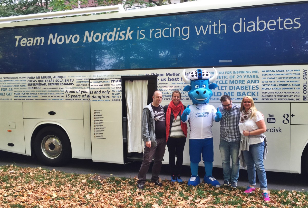 Novo Nordisk Team Bus